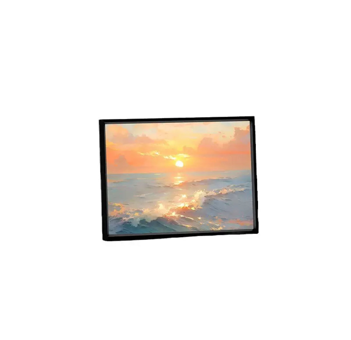 Aesthetic Oil Painting Bluetooth Speaker Lamp