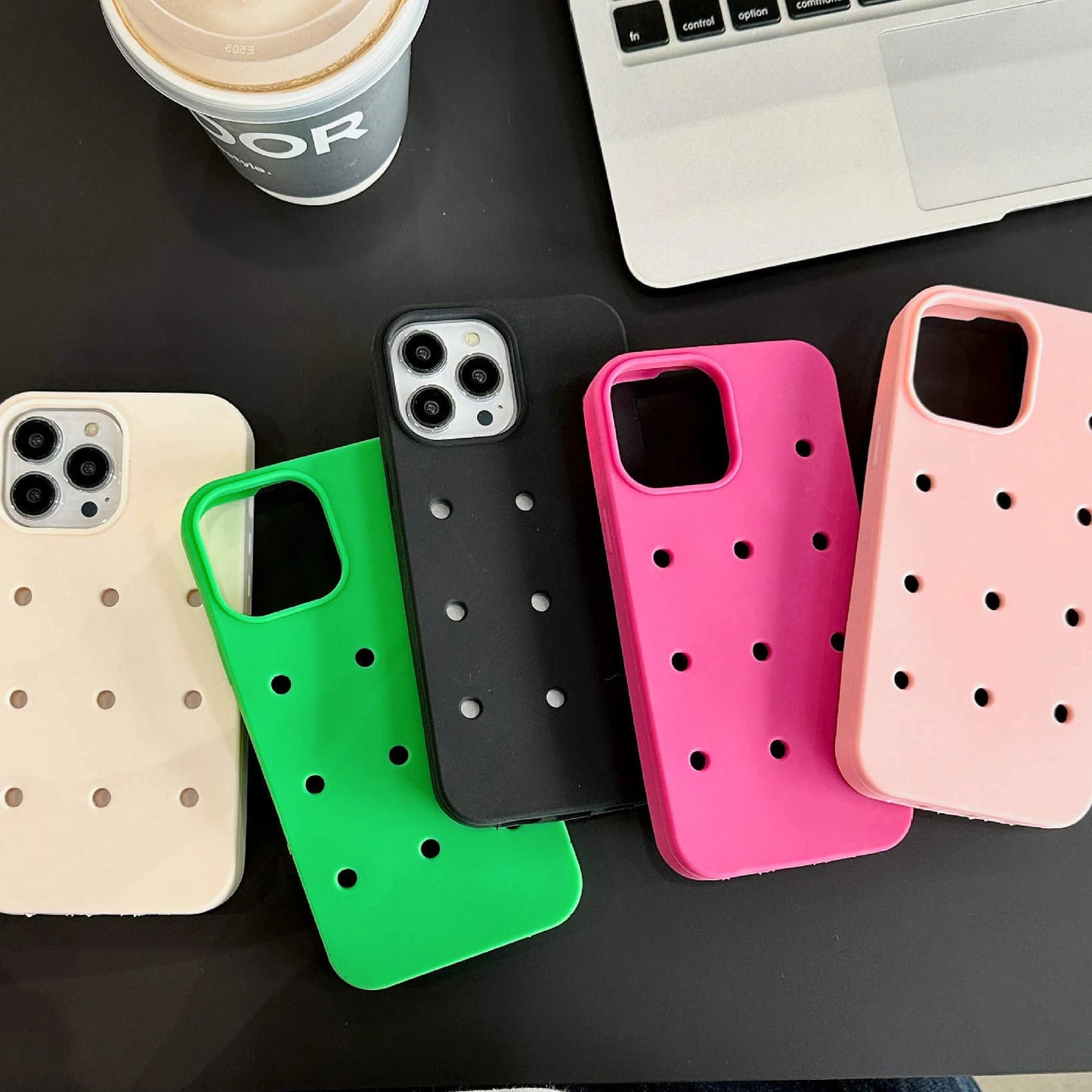 Croc CharmFlex Push-In Jibbi iPhone Case